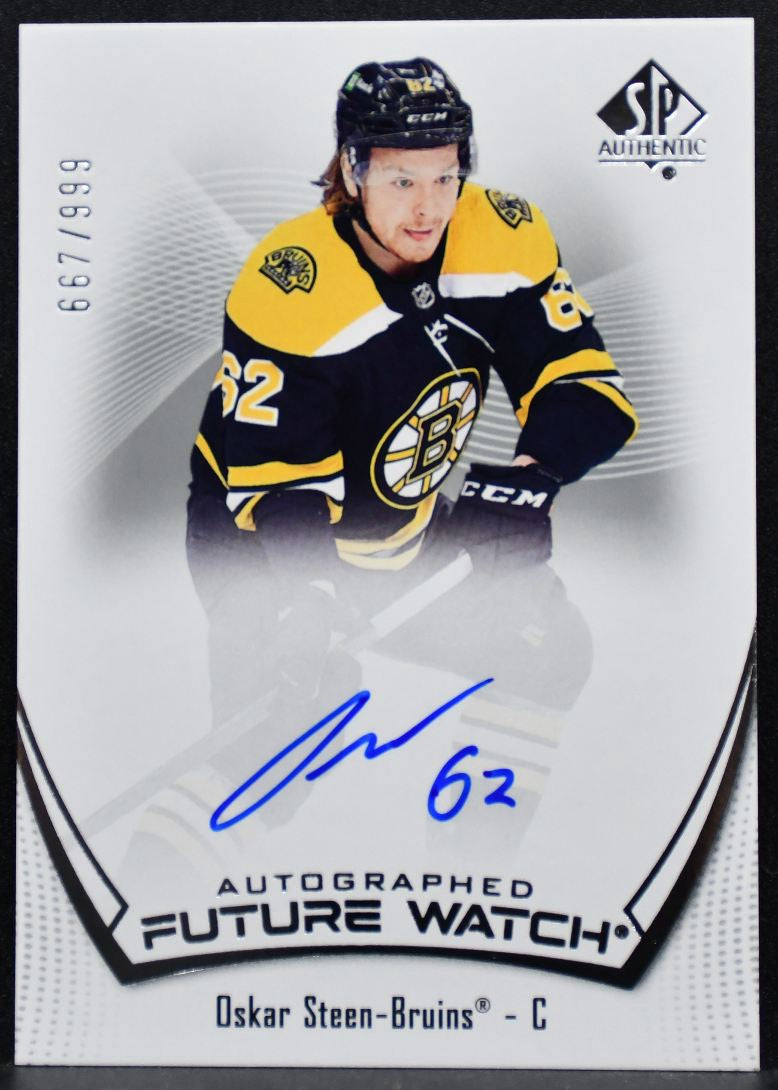 2021-22 SP Authentic Future Watch Auto William Bitten Blues RC Auto 667/999 4989