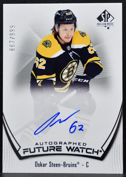 2021-22 SP Authentic Future Watch Auto William Bitten Blues RC Auto 667/999 4989