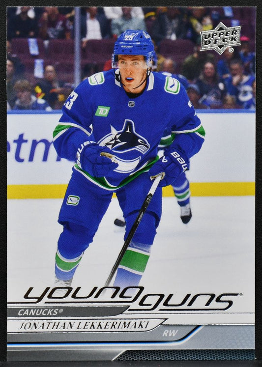 2024-25 Upper Deck Extended Series Young Guns Jonathan Lekkerimaki 706 RC 1715