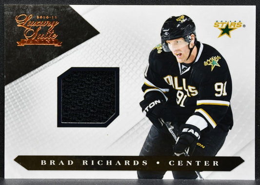 2010-11 Panini Luxury Suite Brad Richards 22 Dallas Stars 185/599 Jersey 9394