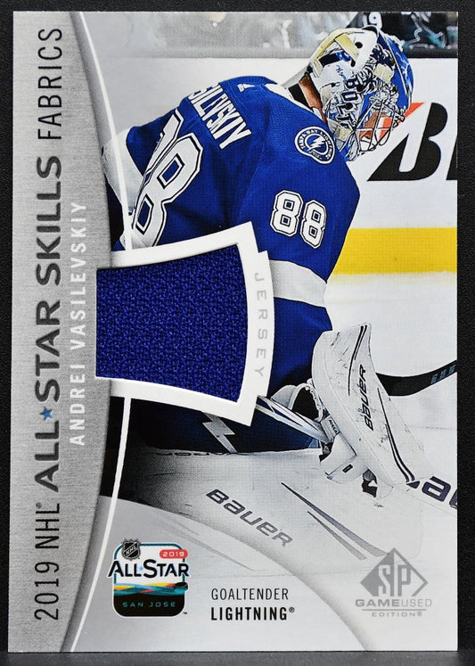 2019-20 SP Game Used 2019 NHL All Star Skills Fabrics Vasilevskiy Jersey 4669