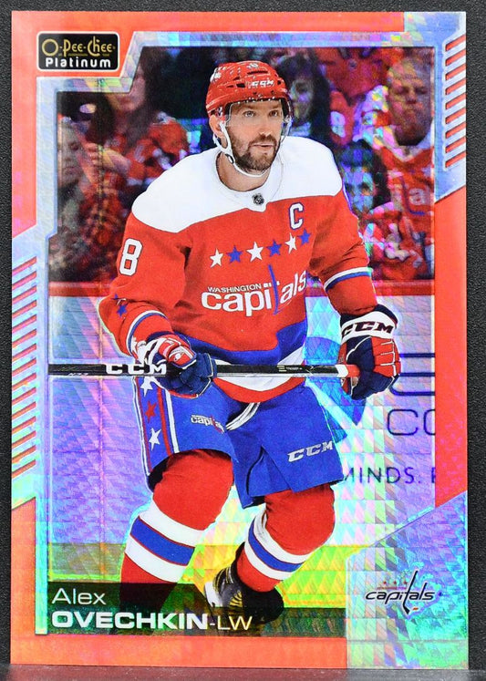 2020-21 O-Pee-Chee Platinum Red Prism Alex Ovechkin 150  007/199