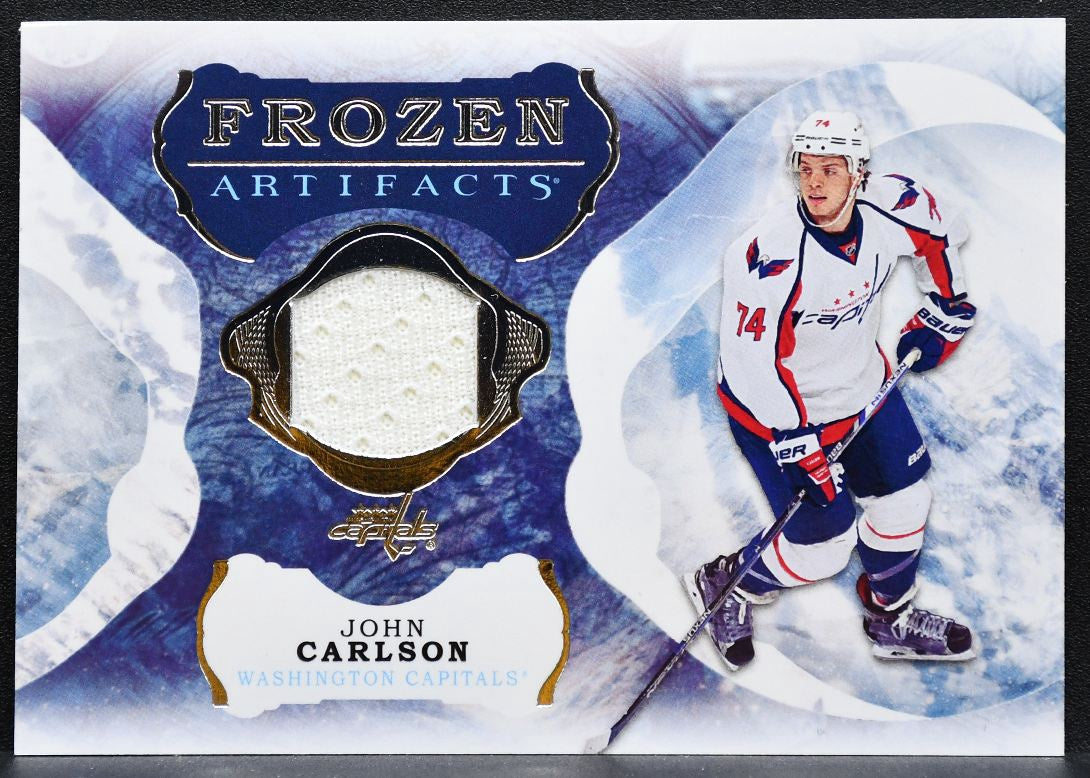 2016-17 Upper Deck Artifacts Frozen Jersey John Carlson Capitals Jersey 4836