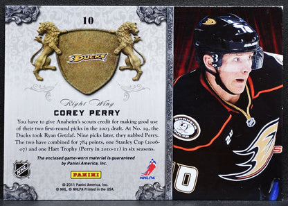 2011-12 Panini Crown Royale All The Kings Men Memorabilia Perry Jersey 0363