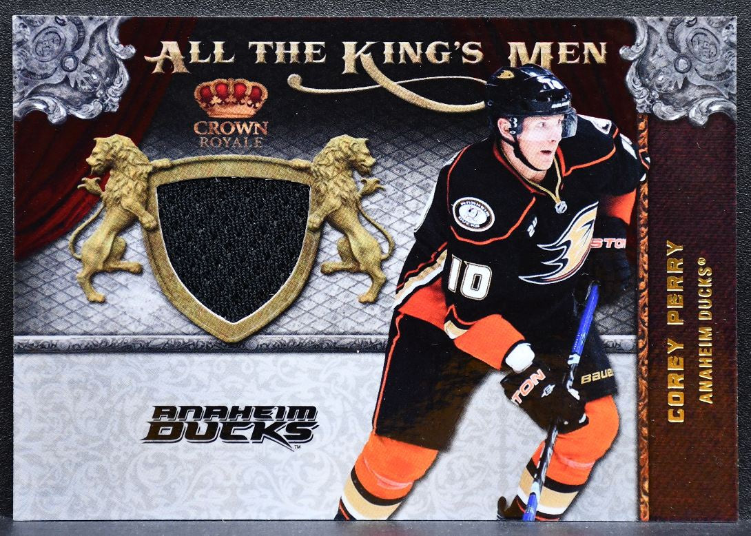 2011-12 Panini Crown Royale All The Kings Men Memorabilia Perry Jersey 0363