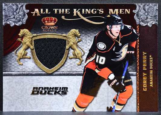 2011-12 Panini Crown Royale All The Kings Men Memorabilia Perry Jersey 0363