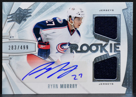2013-14 SPx Rookie Autograph Dual Jersey Murray RC Auto 283/499 Jersey 8469