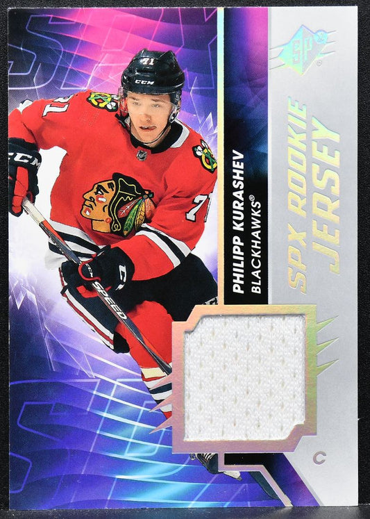 2020-21 SPx Rookie Jersey Philipp Kurashev RJ-PK RC Jersey 9415