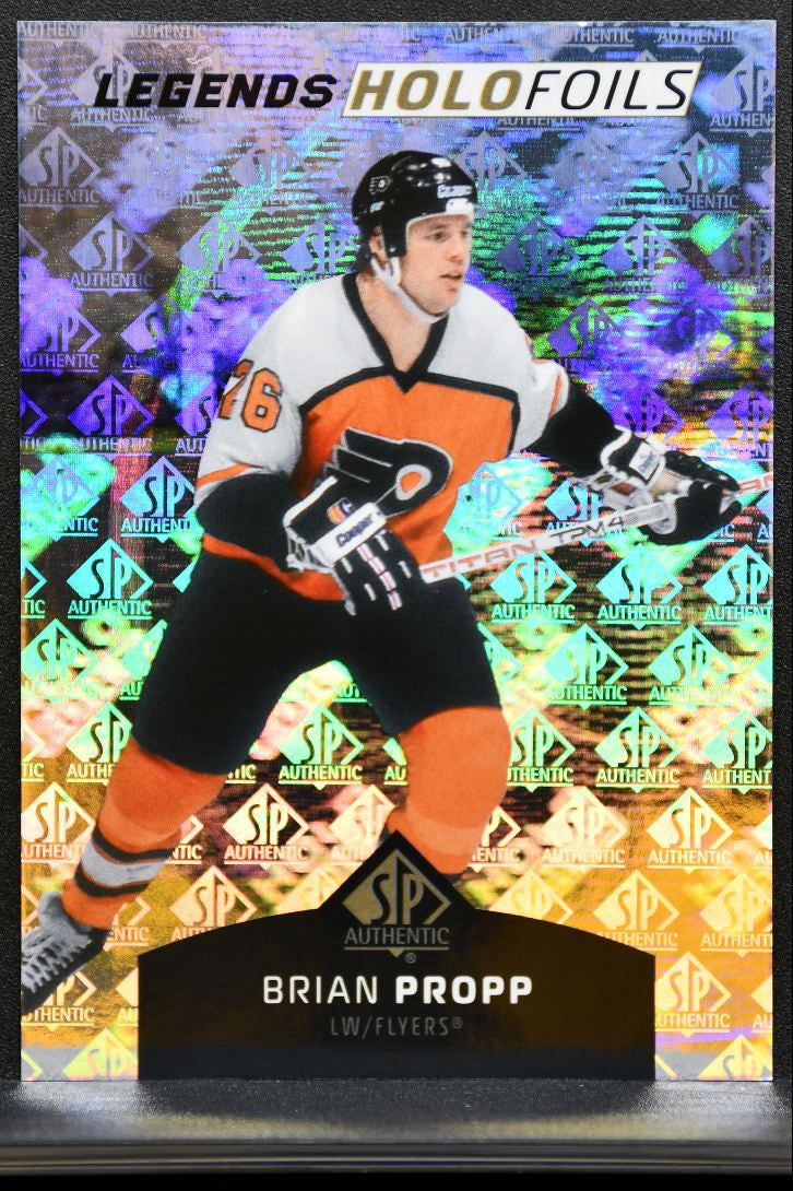 2025-26 SP Authentic Holofoil Legends Brian Propp Philadelphia Flyers 0573