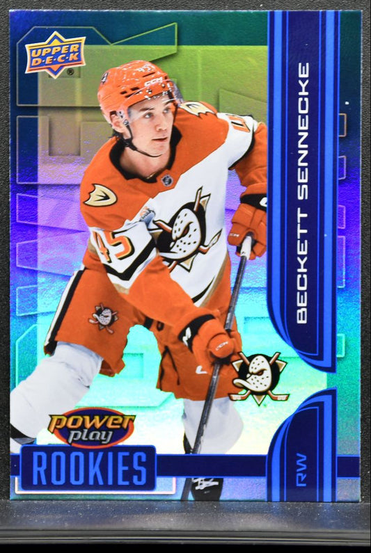 2025-26 UD Extended Series Power Play Rookies Beckett Sennecke RC 0061