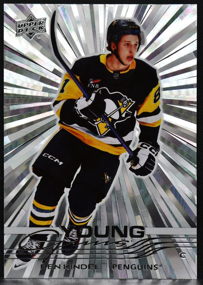 2025-26 Upper Deck Series 2 Young Guns Outburst Ben Kindel 453 RC 1777
