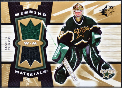 2006-07 SPx Winning Materials Marty Turco WM-MT Dallas Stars Jersey 1342