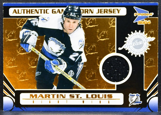 2003-04 Pacific Prism Martin St. Louis 143 Lightning 0543/1185 Jersey 2939