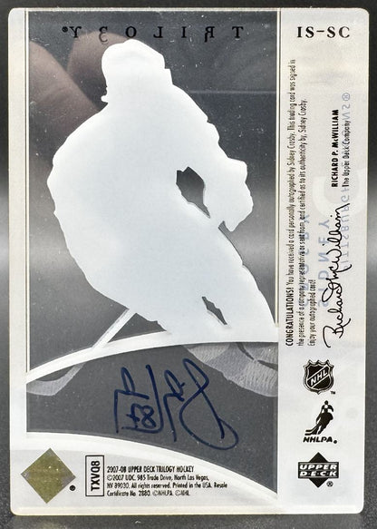 2007-08 UD Trilogy Ice Scripts Sidney Crosby IS-SC Pittsburgh Penguins AUTO