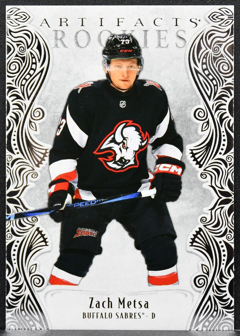 2025-26 Upper Deck Artifacts Rookies Base Zach Metsa 203 RC 064/999 6155