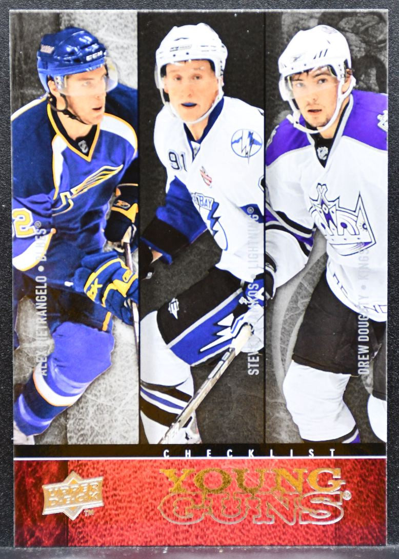 2008-09 UD Series 1 Young Guns Pietrangelo/Stamkos/Doughty RC 8253