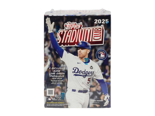 2025 Topps Stadium Club Baseball 8-Pack Blaster Value Box