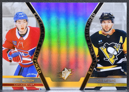 2025-26 SPx Excellence Redefined Hutson / Letang Canadiens / Penguins 9942