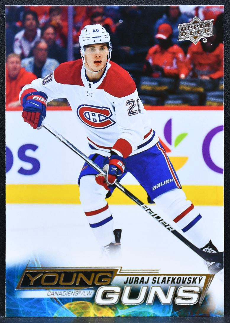 2022-23 Upper Deck Series 2 Young Guns Juraj Slafkovsky 451 Canadiens RC 5217