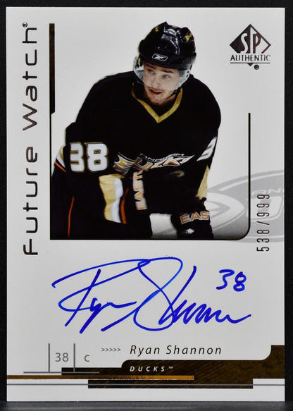 2006-07 SP Authentic Future Watch Auto Shannon RC Auto 538/999 7349