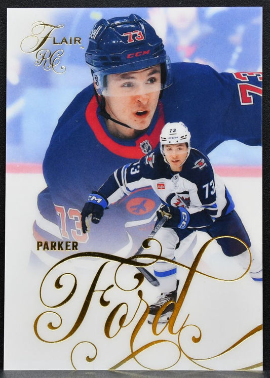 2025-26 Flair Parker Ford 165 Winnipeg Jets RC 6265