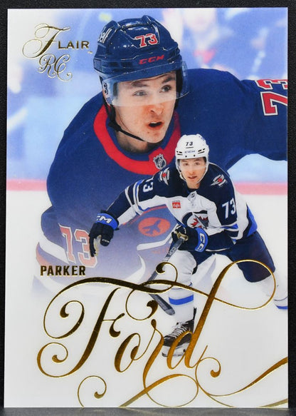 2025-26 Flair Parker Ford 165 Winnipeg Jets RC 6265