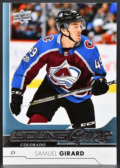 2017-18 Upper Deck Series 2 Young Guns Samuel Girard 465 RC 1722