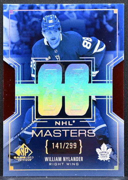 2025-26 SP Game Used NHL Masters William Nylander NM-27 Maple Leafs 141/299 1730