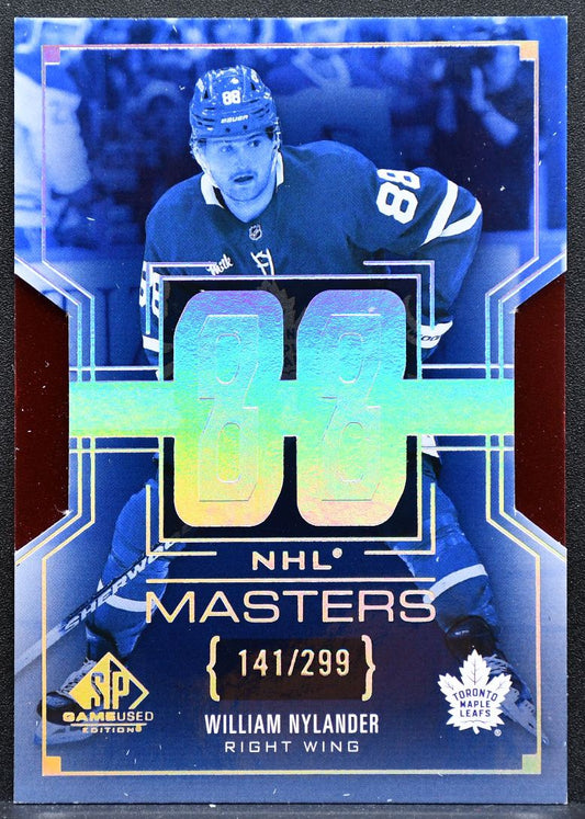 2025-26 SP Game Used NHL Masters William Nylander NM-27 Maple Leafs 141/299 1730