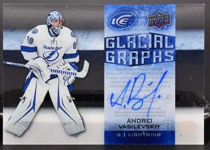 2016-17 UD Ice 2015-16 Ice Update Glacial Graphs Andrei Vasilevskiy GG-AV Auto