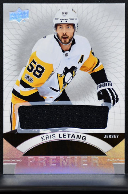 2017-18 Upper Deck Premier Base Jersey Kris Letang Jersey 6712