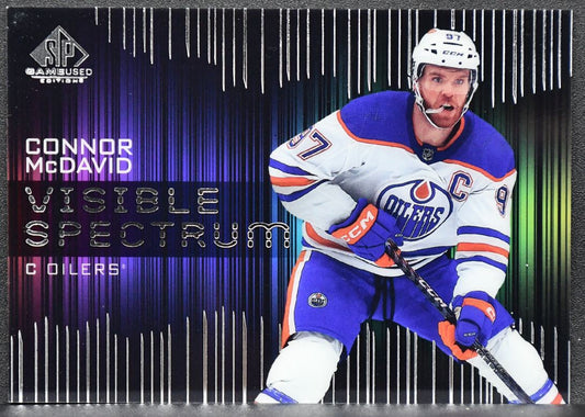 2024-25 SP Game Used Visible Spectrum Connor McDavid VS-22 Edmonton Oilers 5029