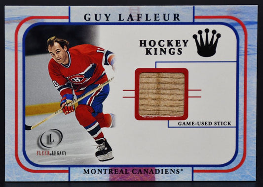 2001-02 Fleer Legacy Hockey Kings Guy Lafleur Hockey Stick