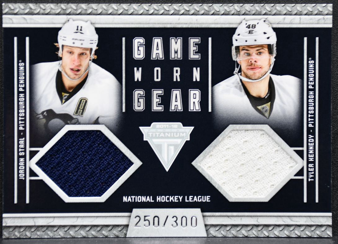 2011-12 Panini Titanium Game Worn Memorabilia Staal/Kennedy /300 Jersey 9530