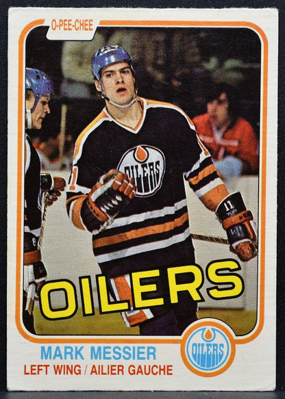 1981-82 O-Pee-Chee Mark Messier 118 Edmonton Oilers 9010