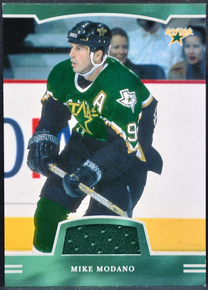 2002-03 Be a Player First Edition Jerseys Mike Modano FE-153 Stars Jersey 2195