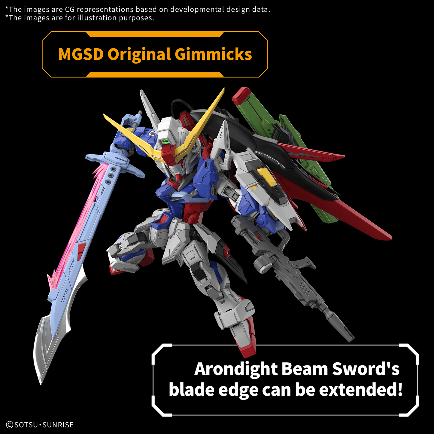 Bandai MGSD DESTINY GUNDAM