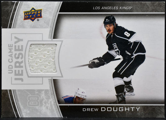 2013-14 UD Series 2 UD Game Jerseys Drew Doughty GJ-DD Jersey 0284