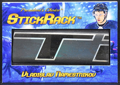 2025-26 President's Choice Stick Rack Vladislav Namestnikov 1/10 Hockey Stick 3330