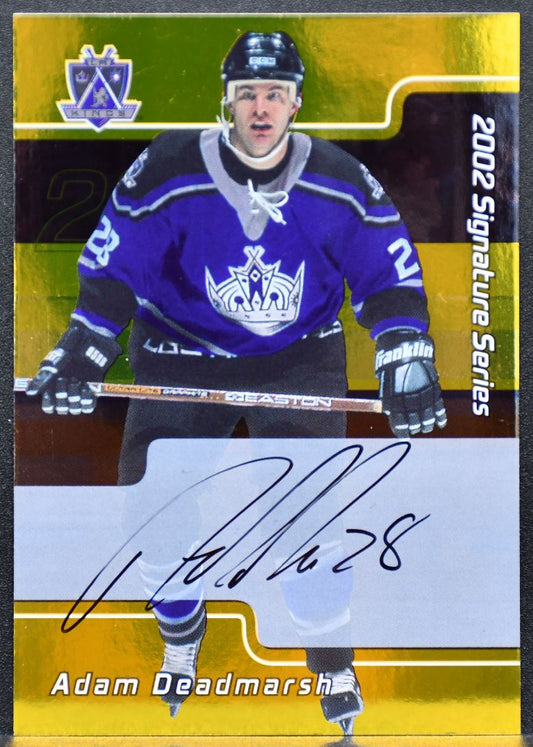2002-03 In The Game Signature Series Autographs Gold Deadmarsh 025 Auto 5331