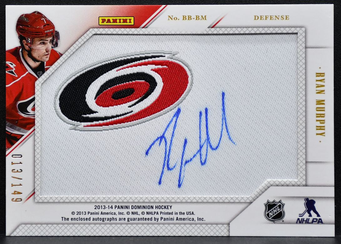 2013-14 Panini Dominion Back-To-Back Begin Beaulieu/Murphy RC Auto Patch 0651