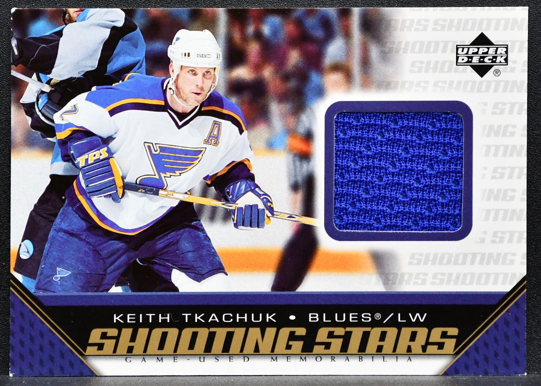 2005-06 Upper Deck Shooting Stars Keith Tkachuk S-KT St. Louis Blues Jersey 4008