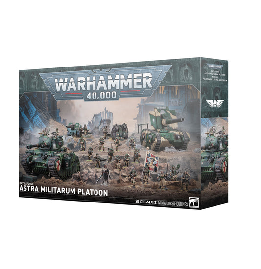 Astra Militarum Platoon Battleforce (PRE ORDER) (RELEASE JULY 11)