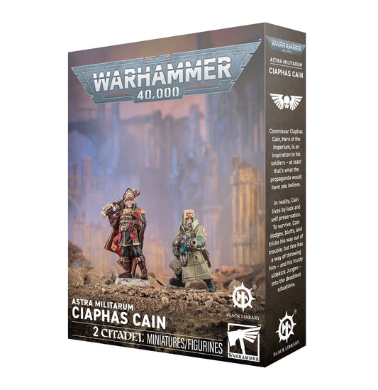 Astra Militarum Ciaphas Cain (PRE ORDER) (RELEASE JULY 11)