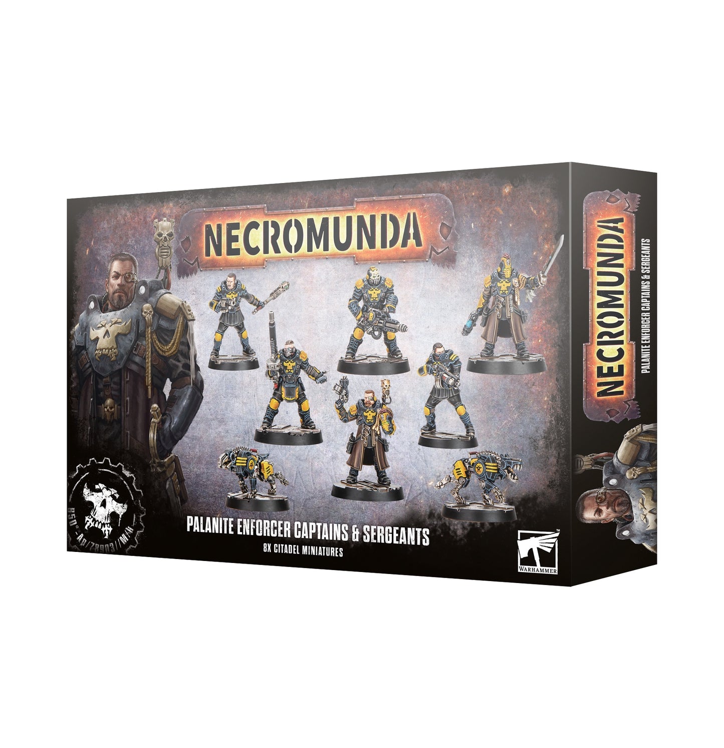Palanite Enforcer Captains & Sergeants (PRE ORDER) (RELEASE SEPTEMBER 27)