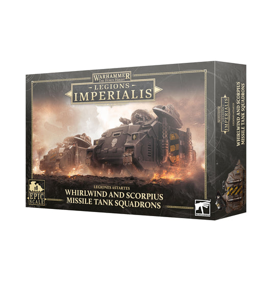 Legions Imperialis Whirlwind / Skorpius Missile Tank Squad (PRE ORDER) (RELEASE SEPTEMBER 06)