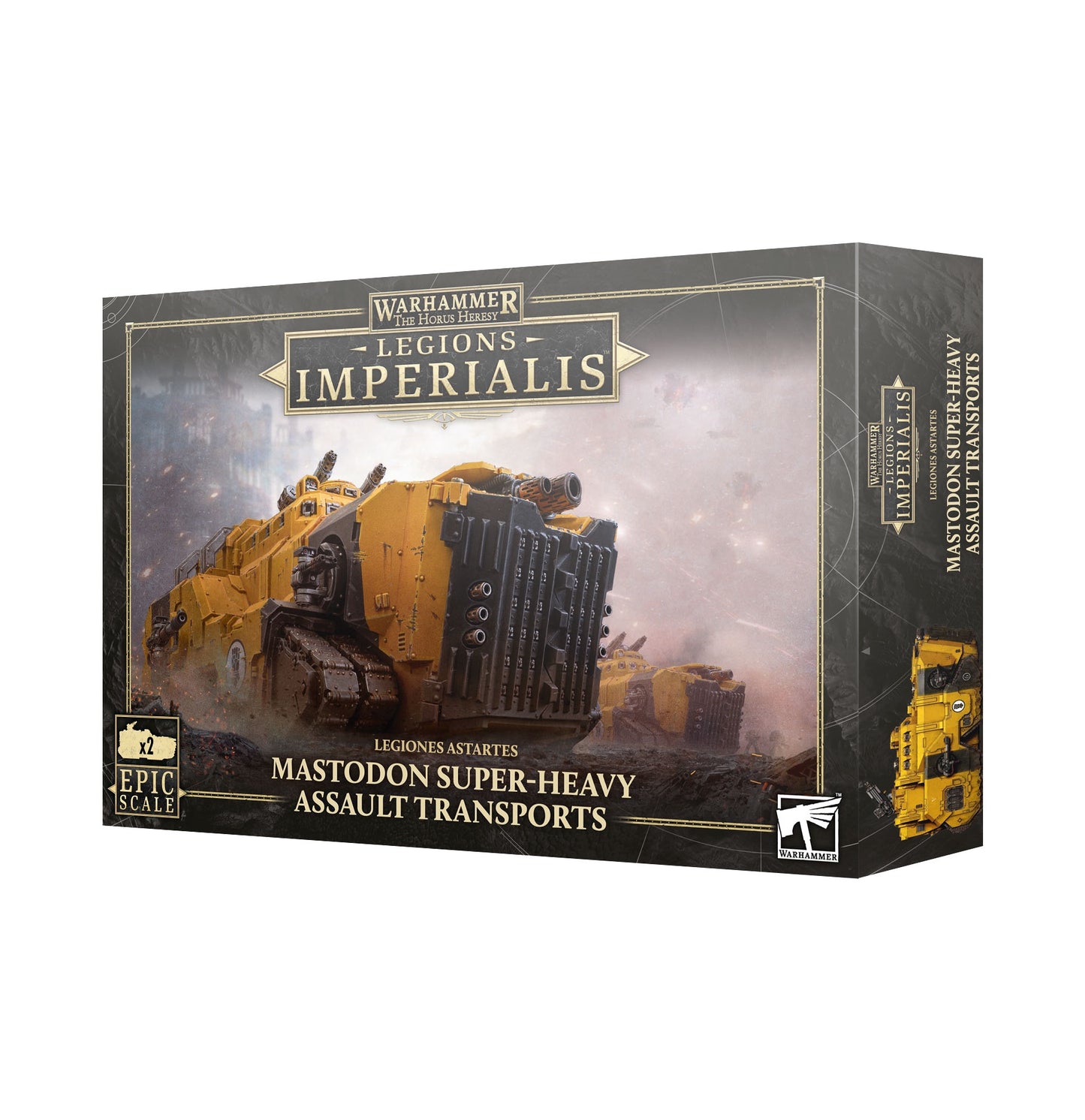 Legions Imperialis Mastodon Super-Heavy Assault Transports (PRE ORDER) (RELEASE SEPTEMBER 06)
