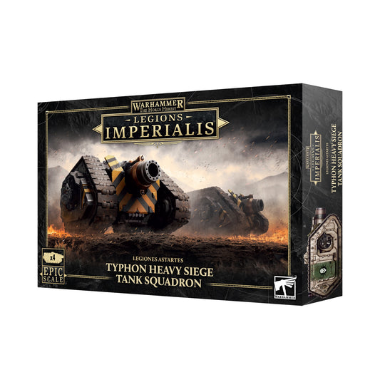 Legions Imperialis Typhon Heavy Siege Tank Squadron (PRE ORDER) (RELEASE SEPTEMBER 06)