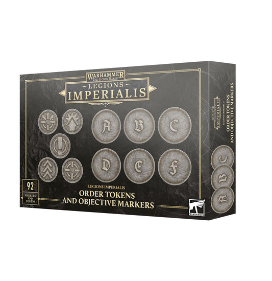 Legions Imperialis Order Tokens And Objectives Markers (PRE ORDER) (RELEASE SEPTEMBER 06)