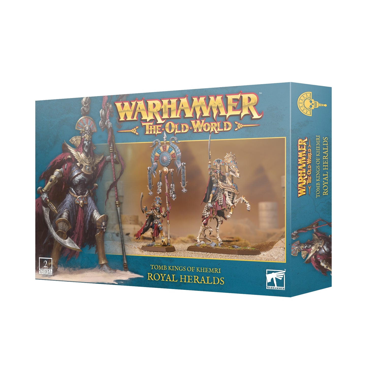 Tomb Kings Of Khemri Royal Heralds (PRE ORDER) (RELEASE OCTOBER 18)